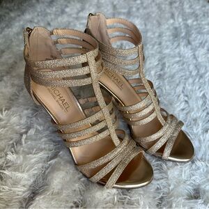 Michael by Michael Shannon Gold Heels